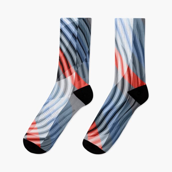 Item preview, Grey red abstract ripples muted light modern design designed and sold by Thecolorschemer.