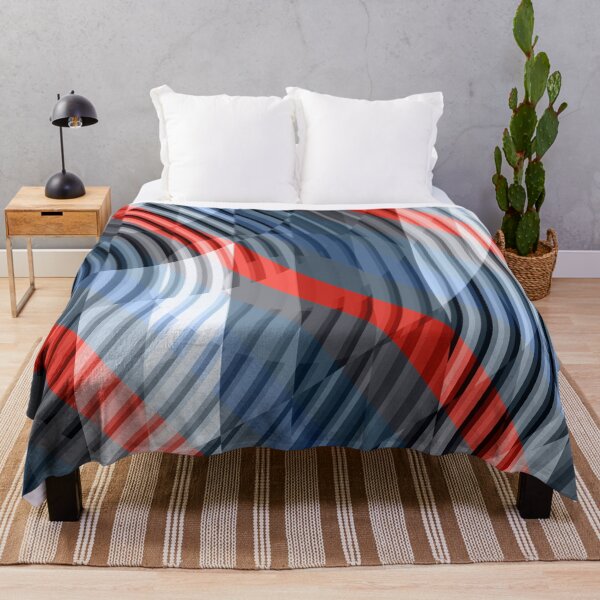 Item preview, Grey red abstract ripples muted light modern design designed and sold by Thecolorschemer.