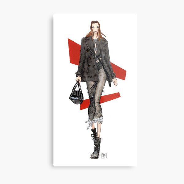 Miu Miu 2020 F/W Collection Metal Print