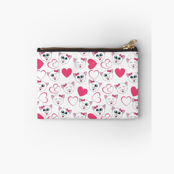 Item preview, Cat Valentines Day Pattern, Cat pattern designed and sold by patternme.