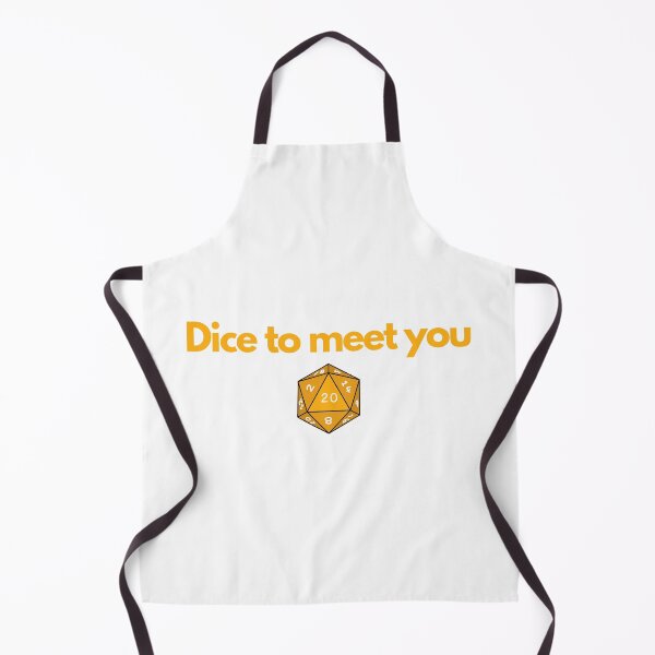 Item preview, Dice to meet you designed and sold by TheChicktopus.
