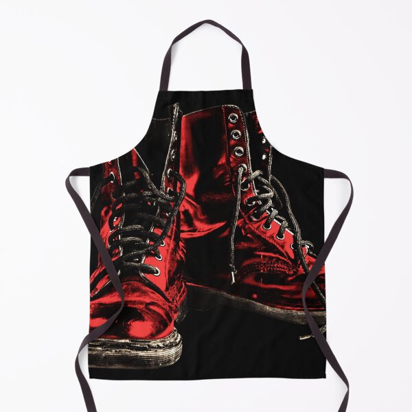 Item preview, Red Combat Boots designed and sold by J Teachey.