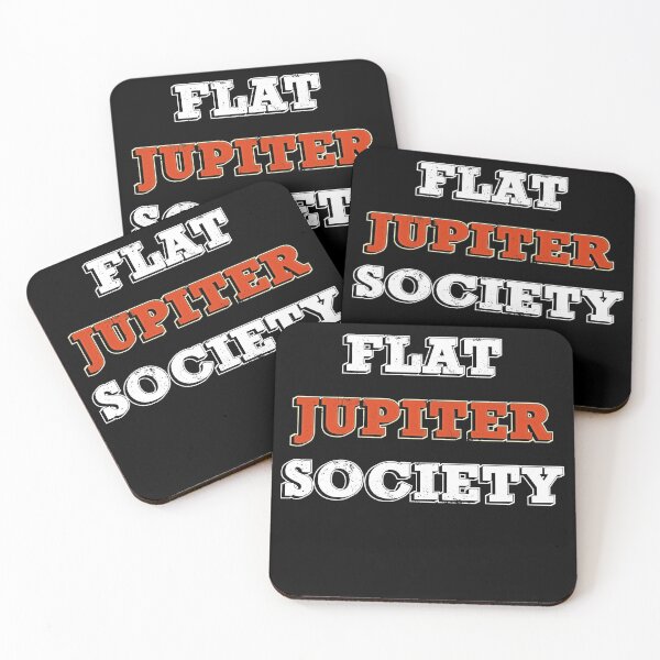 Item preview, Flat Jupiter Society - Funny Parody designed and sold by yeknow.