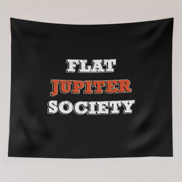 Artikelvorschau, Flat Jupiter Society - Lustige Parodie entworfen und verkauft von yeknow.