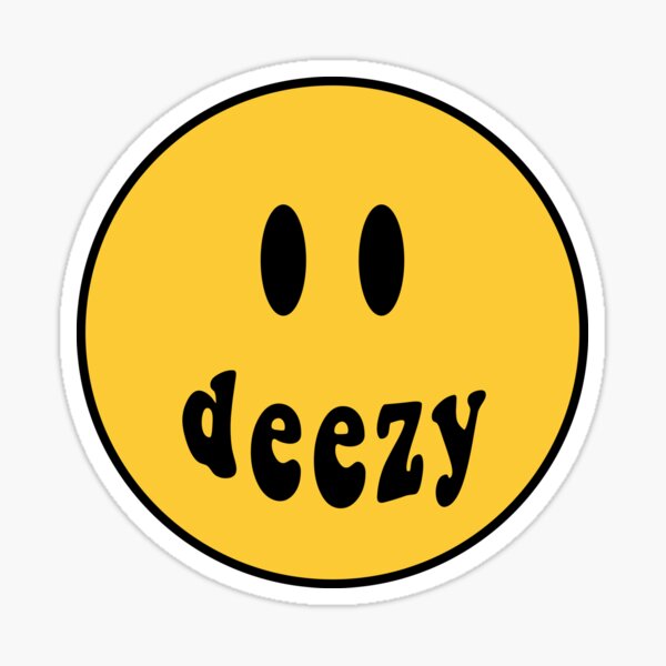 DEEZY SMILEY Sticker