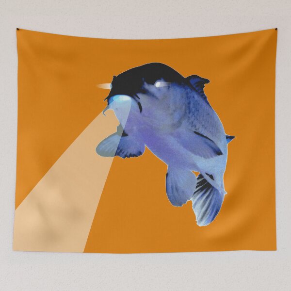 Item preview, koi fish violet blue light designed and sold by MiraNomegusta.