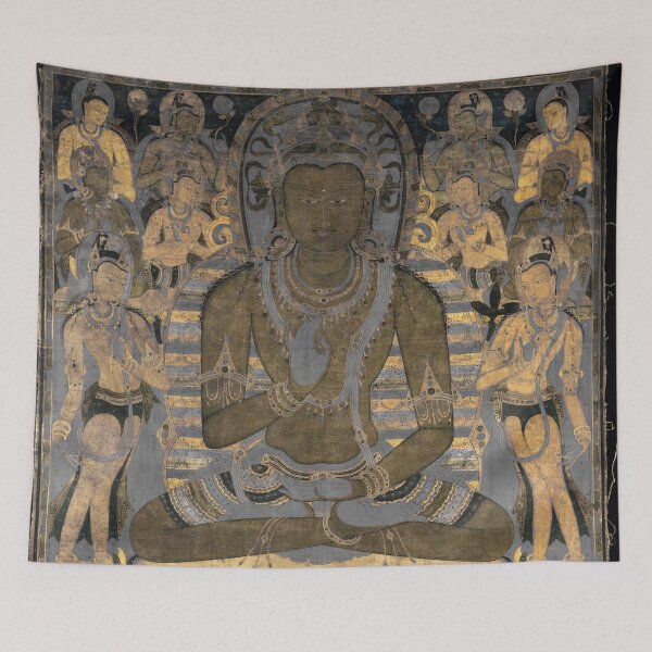 Item preview, Psychedelic DMT Buddha Meditation Gold designed and sold by GuyBlank.