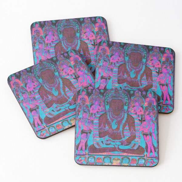 Item preview, Psychedelic DMT Buddha Amoghasiddhi designed and sold by GuyBlank.