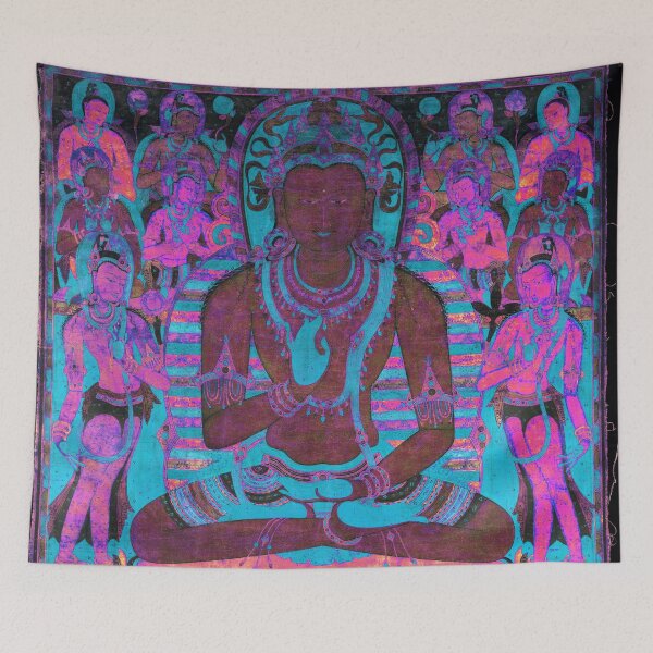 Item preview, Psychedelic DMT Buddha Amoghasiddhi designed and sold by GuyBlank.