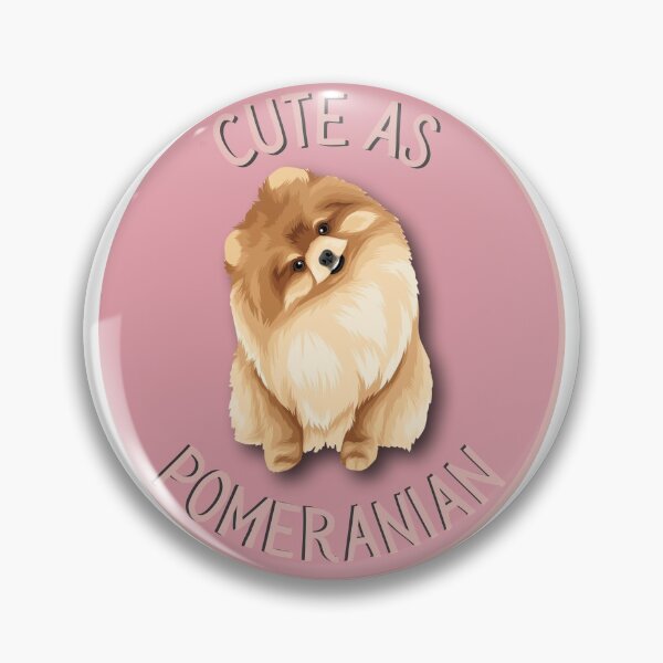 Aperçu de l'œuvre Autocollant Pomeranian créée et vendue par MameDesign.