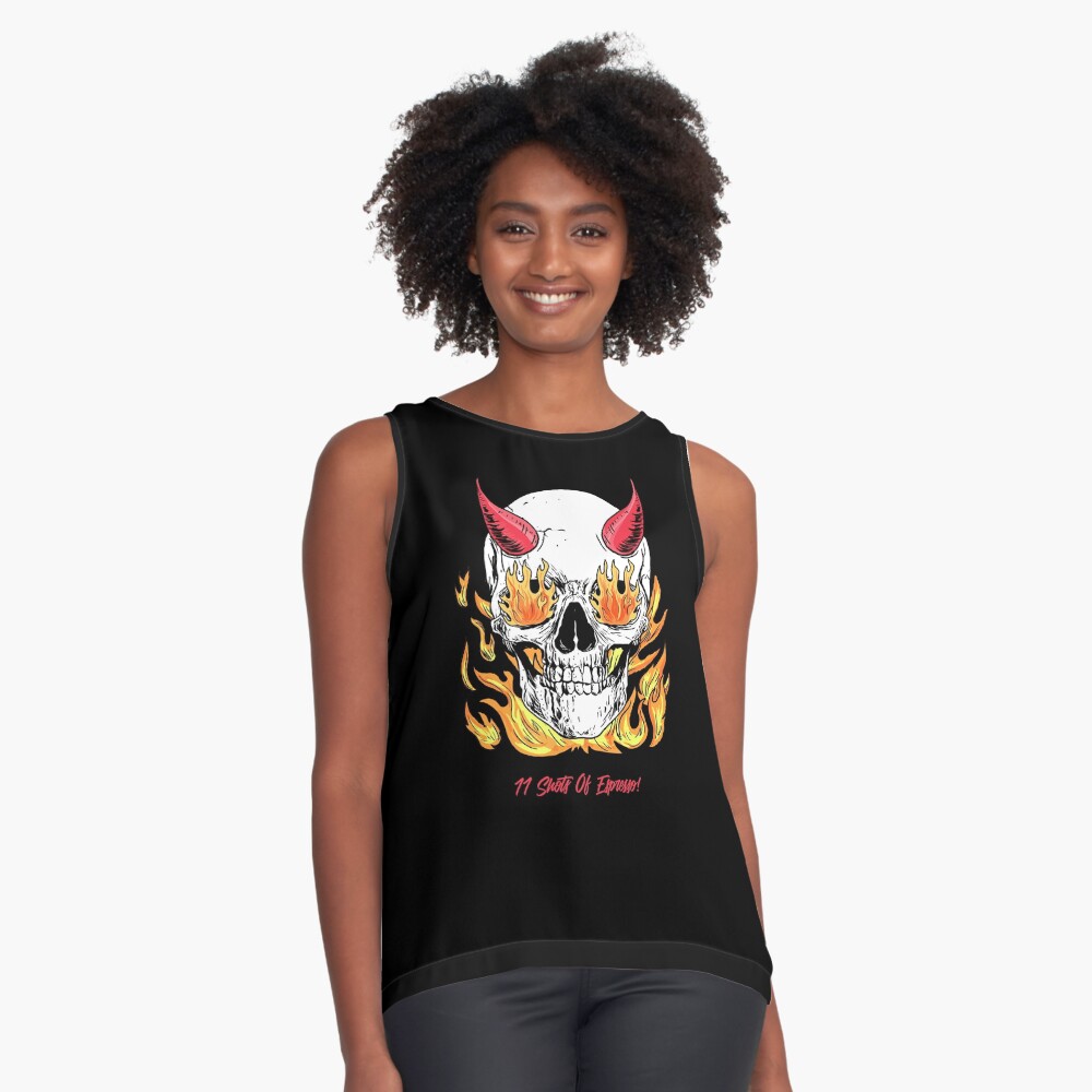 Item preview, Sleeveless Top designed and sold by CoffeeCupLife2.