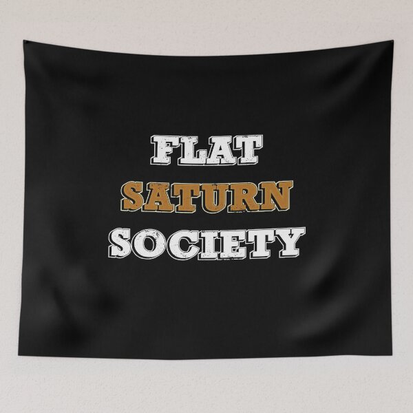 Item preview, Flat Saturn Society - Funny Parody designed and sold by yeknow.