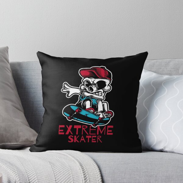 Item preview, Extreme Skater - Skeleton Skateboarder designed and sold by ManiaTeec.