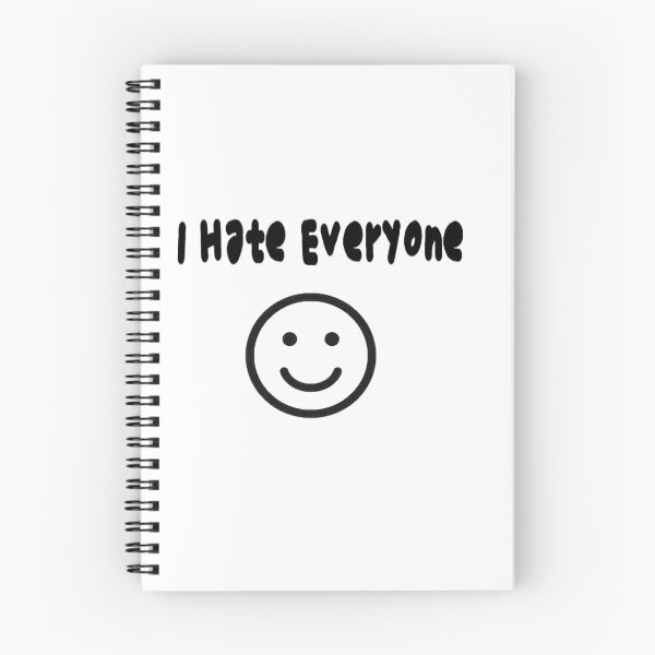 Item preview, I HATE EVERYONE designed and sold by CyberScum.