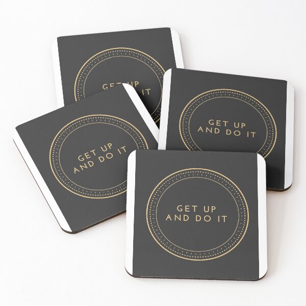 Item preview, Get up and do it - motivation designed and sold by Lifestyledeko.