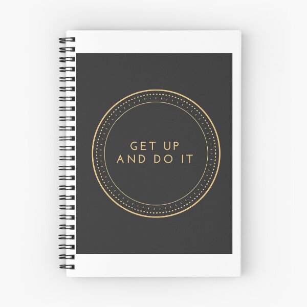 Item preview, Get up and do it - motivation designed and sold by Lifestyledeko.