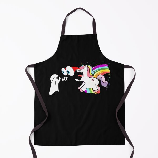 Item preview, Unicorn Halloween The Unicorn Is Afraid Of The Ghost I Love Halloween designed and sold by Paulina Vanlife.