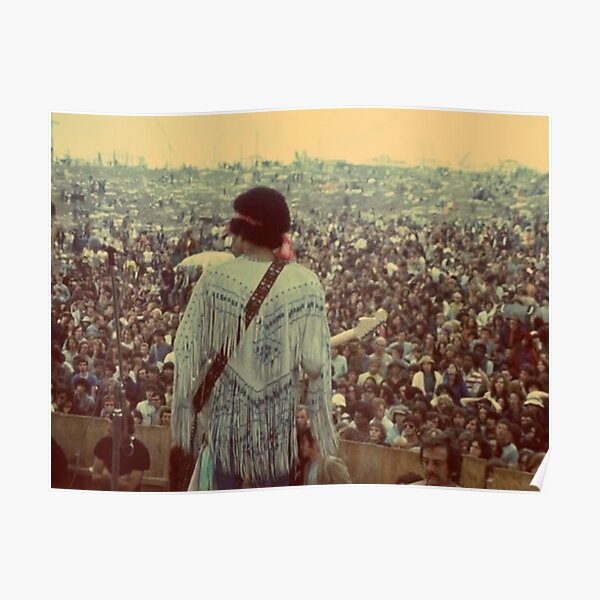 festival jimi 1969 Poster
