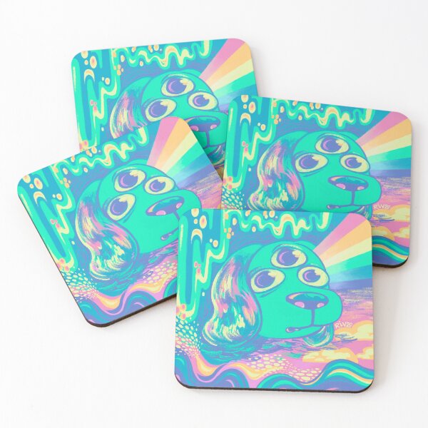 Item preview, Rainbow Dog Sees All designed and sold by Rivkah.
