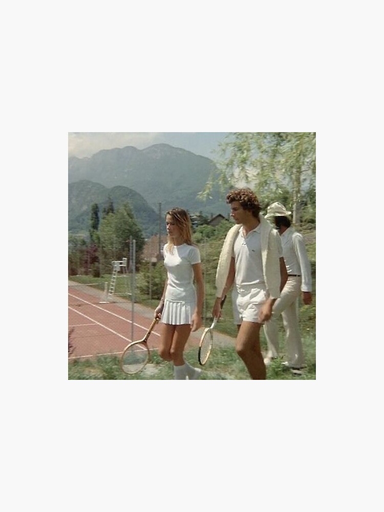 "Old money Tennis aesthetic" Sticker for Sale by nicolestein Redbubble