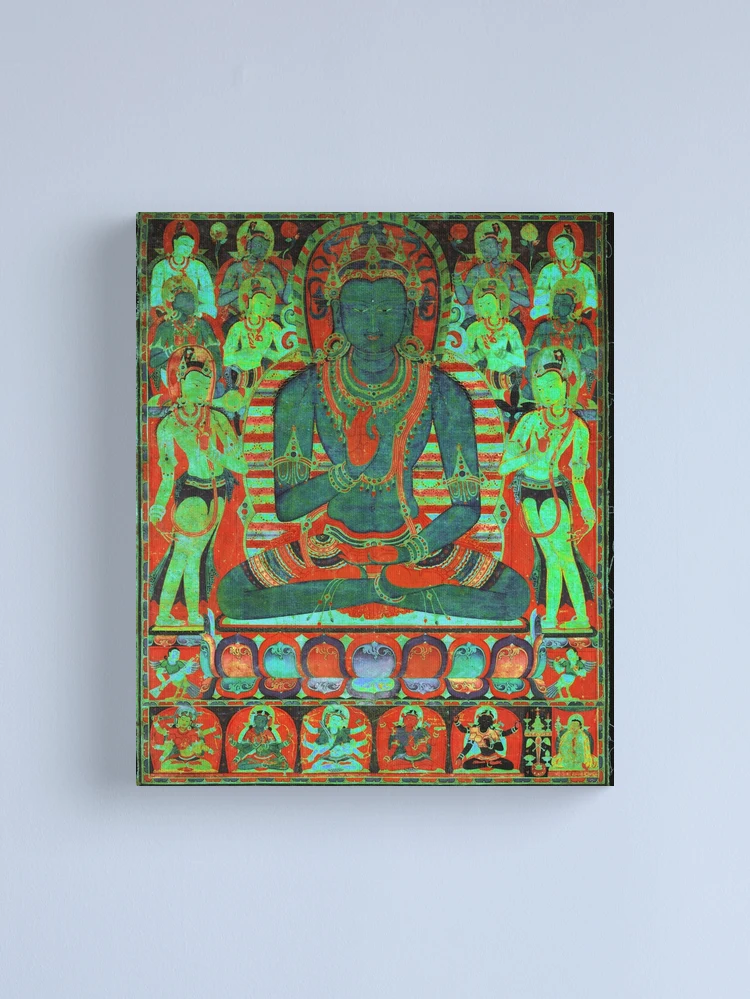Psychedelic DMT Buddha Meditation Emerald