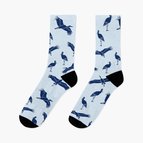 Item preview, Blue Stork pattern designed and sold by Ribeiro Design.