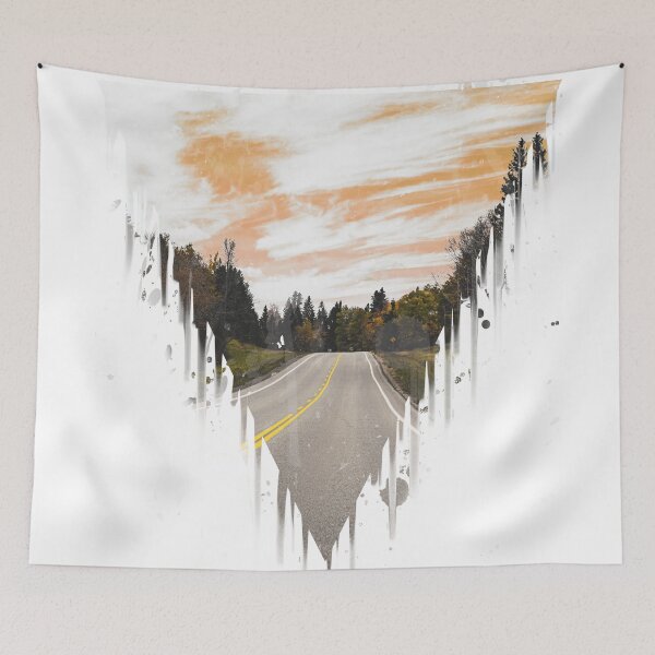 Item preview, Abstract Country Road Prairie Sky Cutout II designed and sold by Tritonn204.