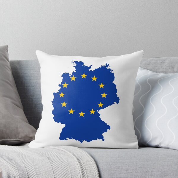 Item preview, European Union Flag Map of Germany designed and sold by abbeyz71.