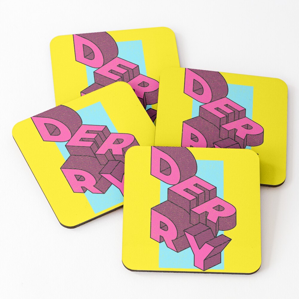 Item preview, Coasters (Set of 4) designed and sold by CreativeTagging.