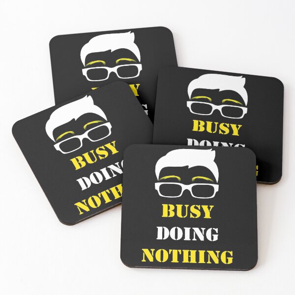 Item preview, busy doing nothing designed and sold by ichourshop.