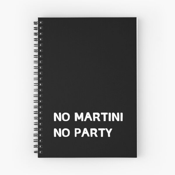 Item preview, No martitni, no party designed and sold by keisthard.