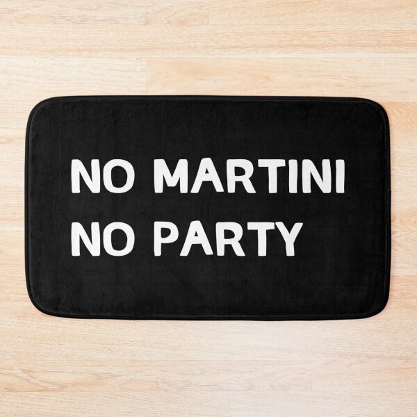 Item preview, No martitni, no party designed and sold by keisthard.