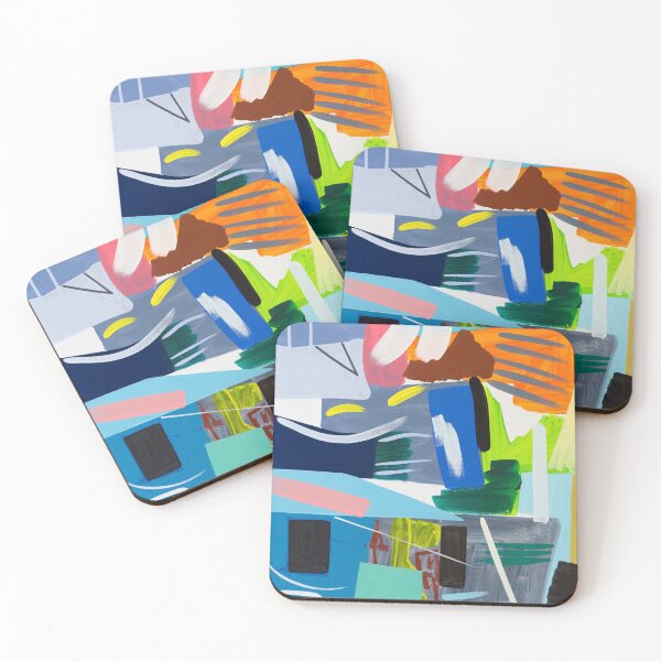 Item preview, Abstract Urban Landscape Art Print designed and sold by lisavrobinson.