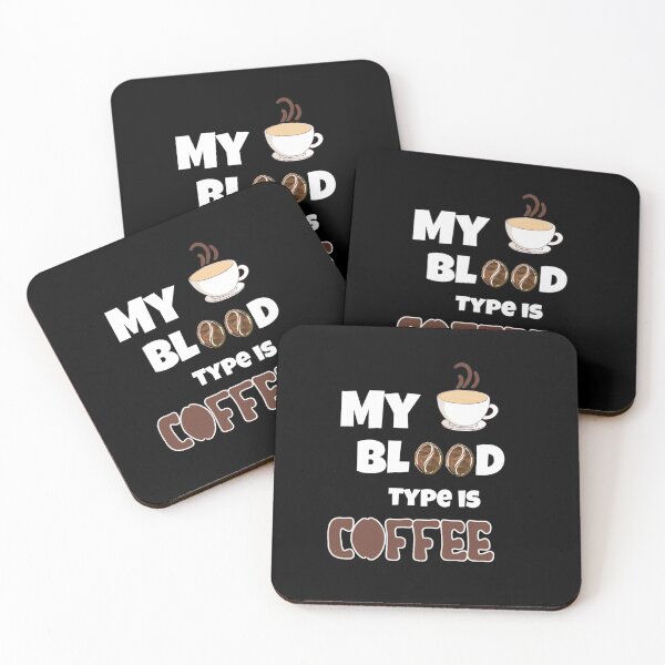 Item preview, My Blood Type Is Coffee designed and sold by Zahranstore22.