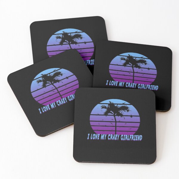 Item preview, I LOVE MY CRAZY GIRLFRIEND - Gift Idea designed and sold by majeed10.
