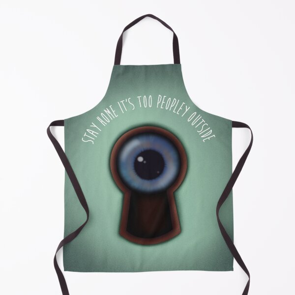 Item preview, Stay home it's too peopley outside designed and sold by Mireille van Yperen.