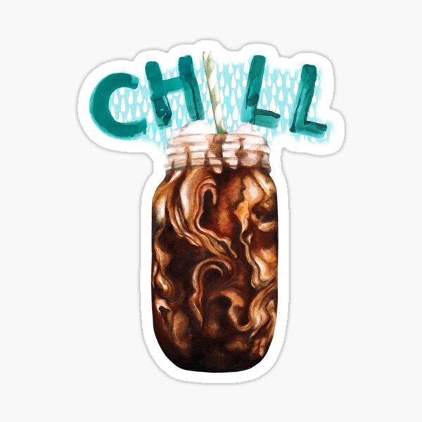 Ice Coffee - Chill Sticker