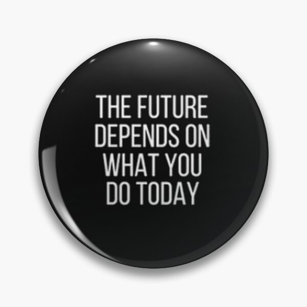 Item preview, The Future Depends On What You Today Canvas Wall Art Office Decor Prints Motivational Entrepreneurship Quotes Inspirational Artwork Framed designed and sold by FirSen.
