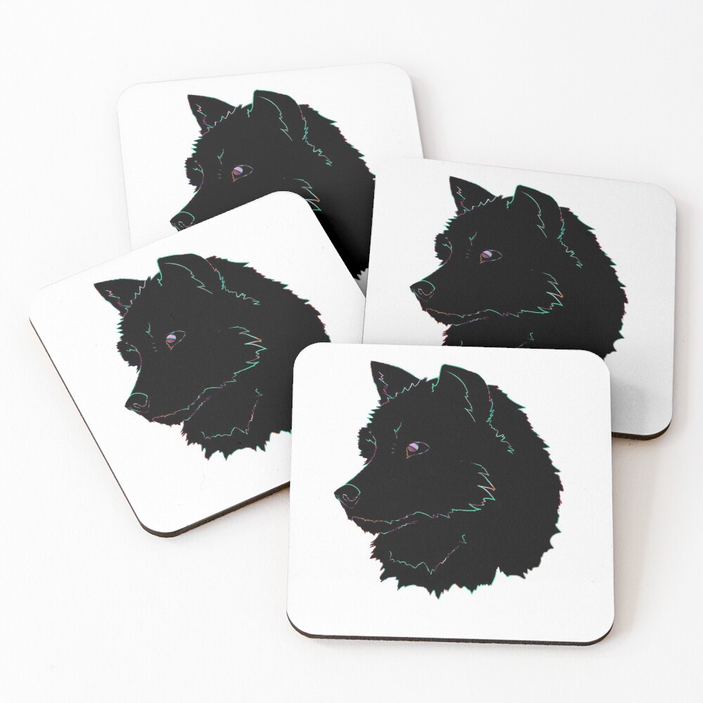Item preview, Coasters (Set of 4) designed and sold by aWOLFastray.
