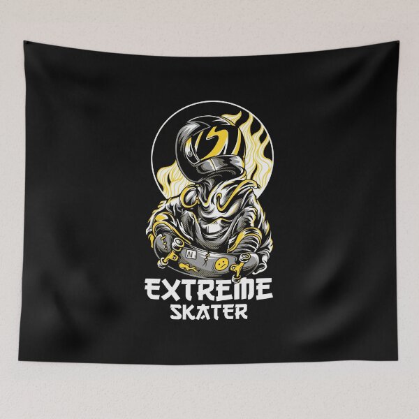 Item preview, Extreme Skater - On Fire designed and sold by ManiaTeec.