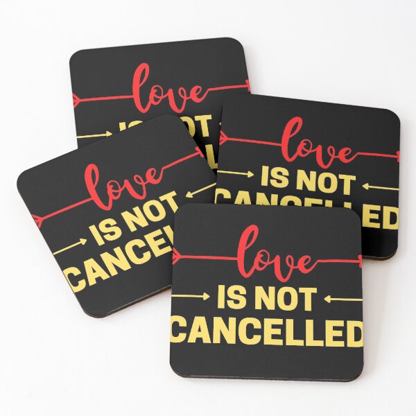 Item preview, love is not cancelled designed and sold by Hortaemcasa.