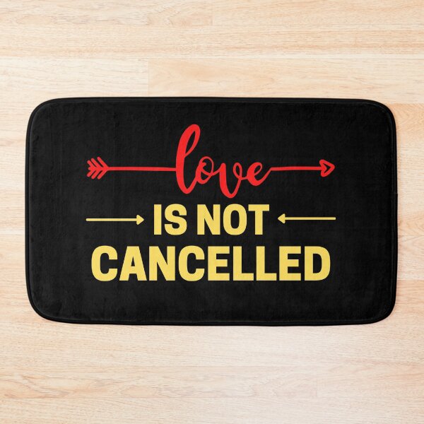 Item preview, love is not cancelled designed and sold by Hortaemcasa.
