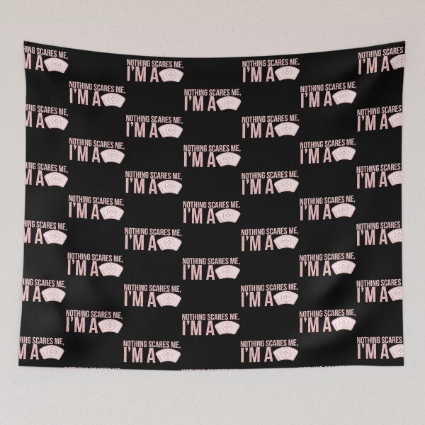 Item preview, Pink Nothing Scares Me designed and sold by AllRyeTea.