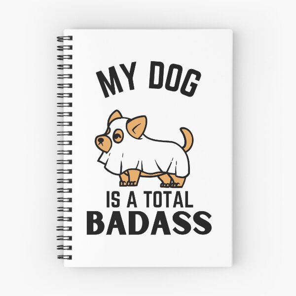 Item preview, My dog is total badass ever quote Funny pug owner saying designed and sold by OneTimeEngineer.
