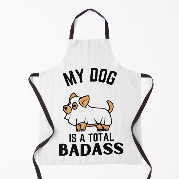 Item preview, My dog is total badass ever quote Funny pug owner saying designed and sold by OneTimeEngineer.