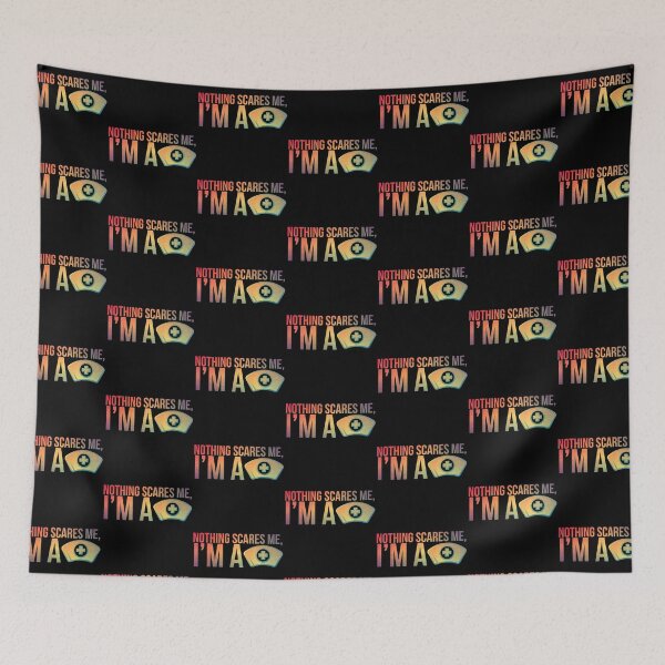 Item preview, Rainbow Nothing Scares Me designed and sold by AllRyeTea.