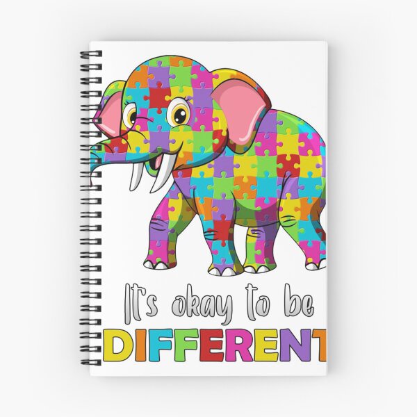Item preview, It's Okay To Be Different Autism Awareness Elephant Long Sleeve T-Shirt designed and sold by Brianconner.