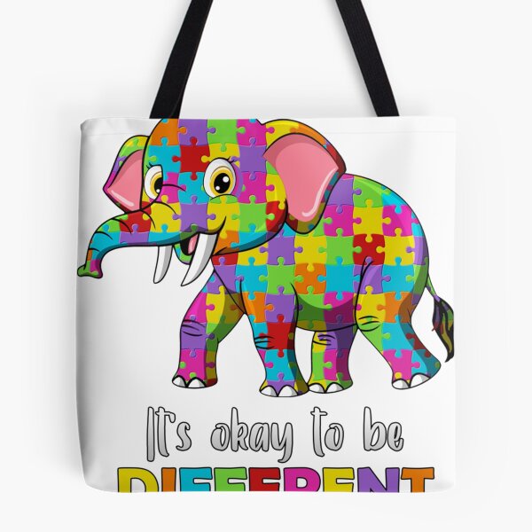 Item preview, It's Okay To Be Different Autism Awareness Elephant Long Sleeve T-Shirt designed and sold by Brianconner.