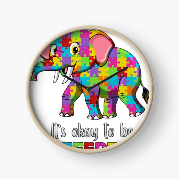 Item preview, It's Okay To Be Different Autism Awareness Elephant Long Sleeve T-Shirt designed and sold by Brianconner.
