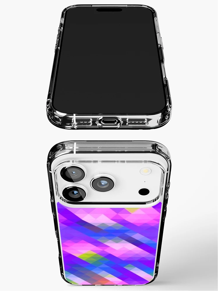 Thumbnail 3 of 5, iPhone Case, Colorful Abstract Pattern designed and sold by ArtsyStylezz.